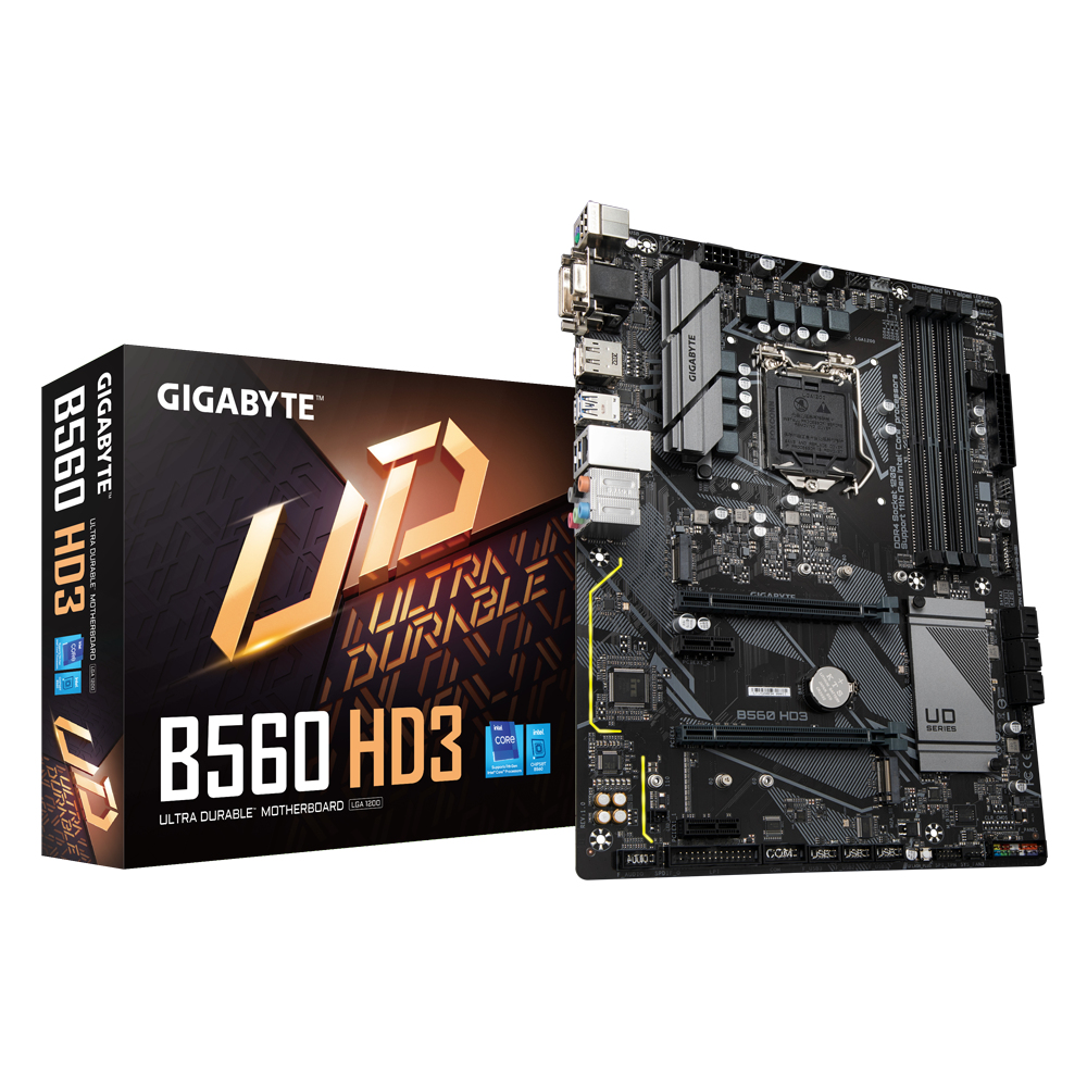 Bekijk afbeelding 5 van Gigabyte 1200 B560 HD3 - 2xM.2/DP/HDMI/DVI/VGA/ATX